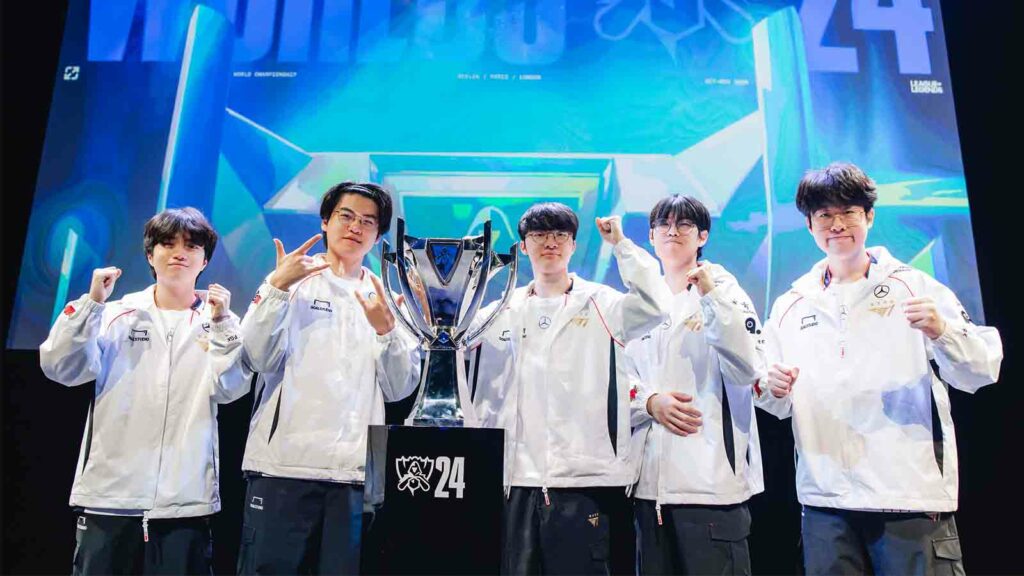 League of Legends Worlds 2024: T1, Ρεκόρ και GOAT Faker!