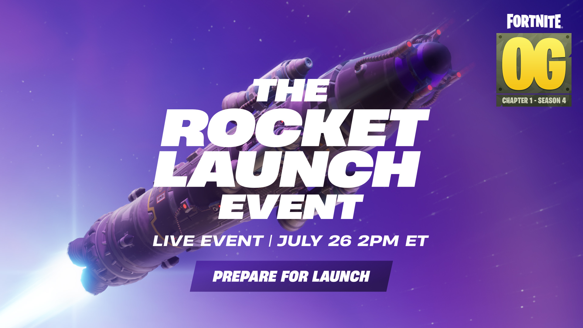 Fortnite OG – The Rocket Launch Event IS BACK!